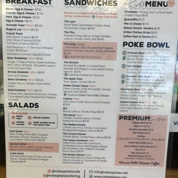 Nate's Plates - Sandwiches Near Me - Milford, Connecticut