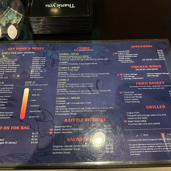 Bag O Crab - Menu page 1 - Seafood Near Me - Kent, Washington