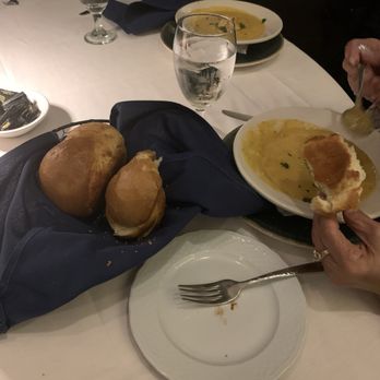 Theo's Steaks & Seafood - Warm bread and Lobster bisque soup - Seafood Near Me - Highland, Indiana Theo's Steaks & Seafood - Warm bread and Lobster bisque soup - Seafood Near Me - Highland, Indiana