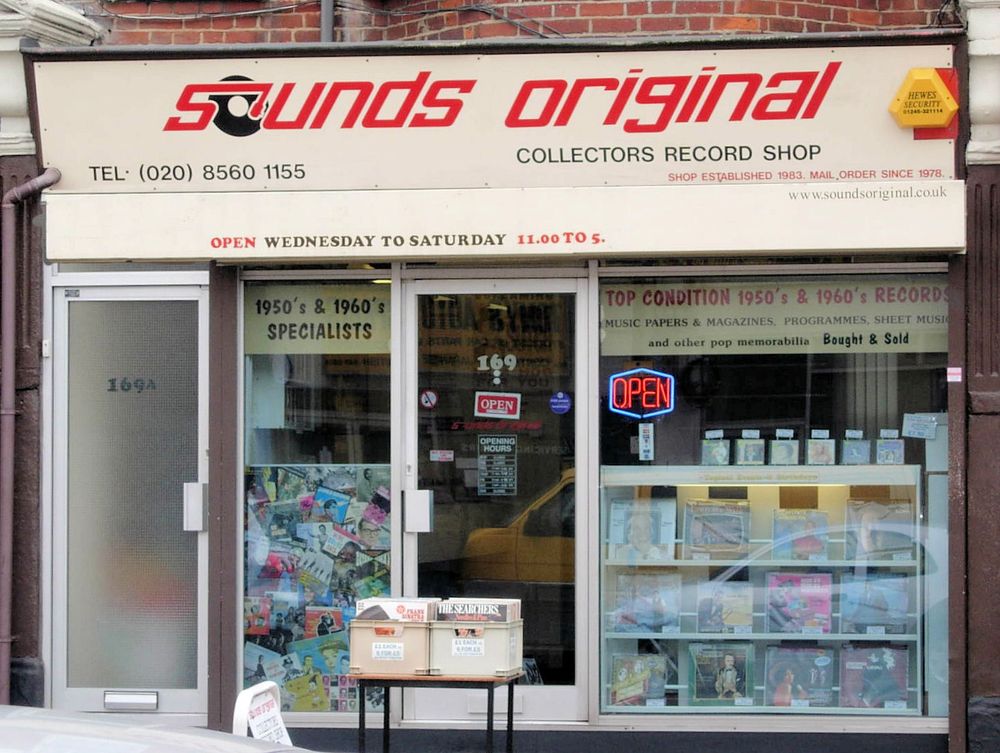 SOUNDS ORIGINAL 169 South Ealing Road, London, United Kingdom Music