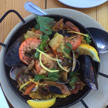 Terra Plata - Paella, get the seafood one! Yum! - New American Near Me - Seattle, Washington