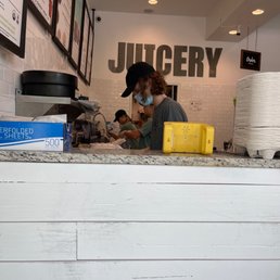 2 of 3 employees not wearing masks.