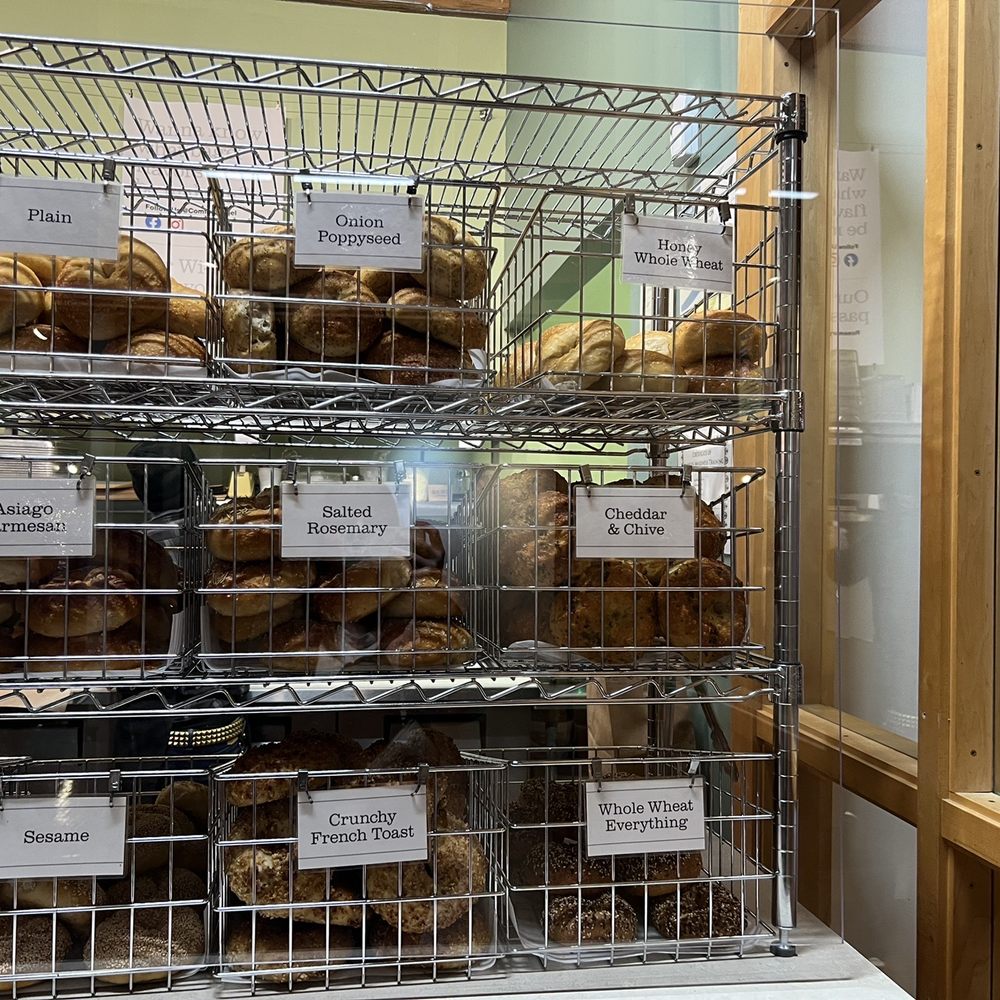 Comfort Bagel - a display of a variety of baked goods - Bagels Near Me - Westfield, Massachusetts