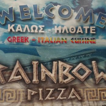 Rainbow Pizza - The cover for Rainbow Pizza's menu - Greek Near Me - San Mateo, California Rainbow Pizza - The cover for Rainbow Pizza's menu - Greek Near Me - San Mateo, California