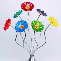 Arts & Artisans - Beautiful Glass Bouquet in several sizes.