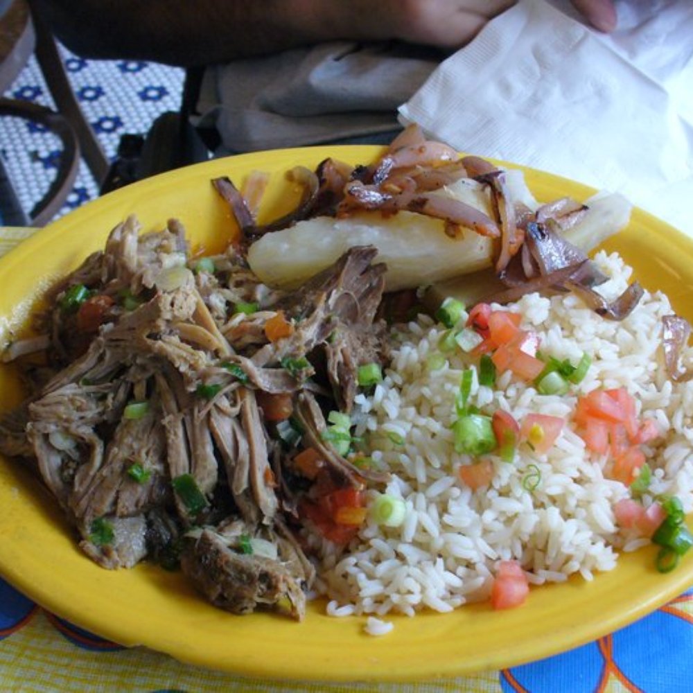 Cubana Cafe - pork, yuca, red-onion relish - Cuban Near Me - Brooklyn, New York