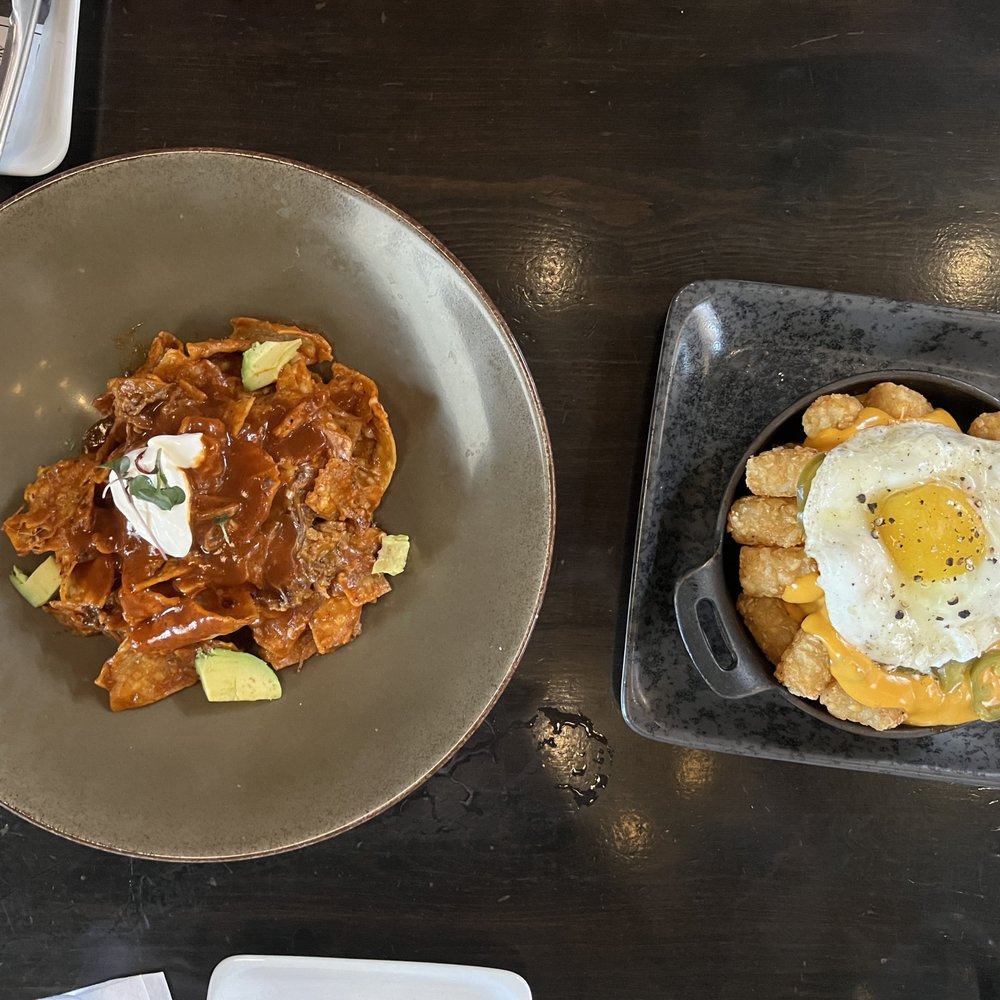 Bosscat Kitchen & Libations - short rib chilaquiles + totchos - Bars Near Me - Orange, California Bosscat Kitchen & Libations - short rib chilaquiles + totchos - Bars Near Me - Orange, California