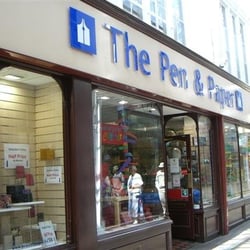 The Pen & Paper - The Pen and Paper Shop - seen from inside the arcade