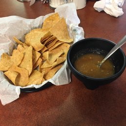 a bowl of tortilla and chips
