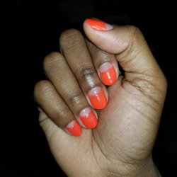 Half moon nails