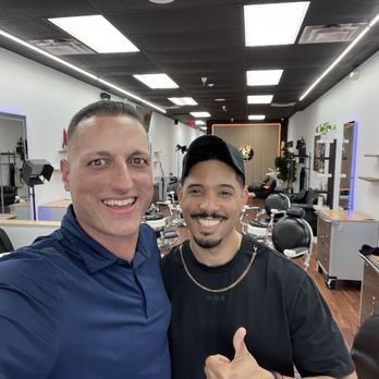 Visual Art Barber - With Manny after my amazing haircut. - Barbers Near Me - Orlando, Florida Visual Art Barber - With Manny after my amazing haircut. - Barbers Near Me - Orlando, Florida