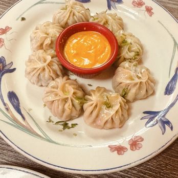 Aama's  Kitchen - Chicken Stem Momo! - Himalayan/Nepalese Near Me - Hayward, California