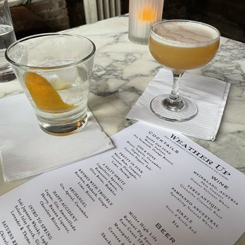 Weather Up - Rainy day fund and Rythmes with trouble - Cocktail Bars Near Me - Brooklyn, New York