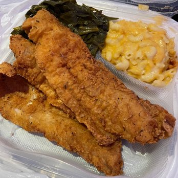 Oohh's & Aahh's - Fried whiting, Mac and cheese, collard greens - Soul Food Near Me - Washington, DC, District of Columbia