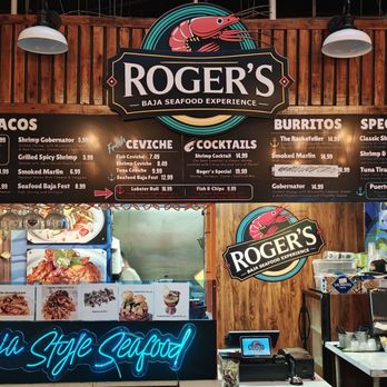 Roger's Baja Seafood Experience - Vendor stall - Seafood Near Me - National City, California Roger's Baja Seafood Experience - Vendor stall - Seafood Near Me - National City, California