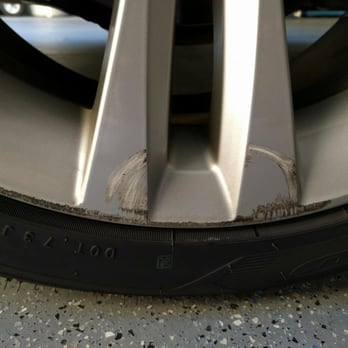 Onsite Wheels - Big boo boo on this bmw - Wheel & Rim Repair Near Me - Westminster, California Onsite Wheels - Big boo boo on this bmw - Wheel & Rim Repair Near Me - Westminster, California