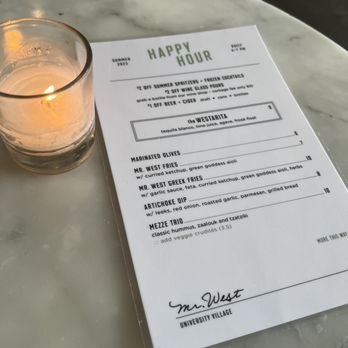 Mr West Coffee - Happy hour menu - Wine Bars Near Me - Seattle, Washington Mr West Coffee - Happy hour menu - Wine Bars Near Me - Seattle, Washington
