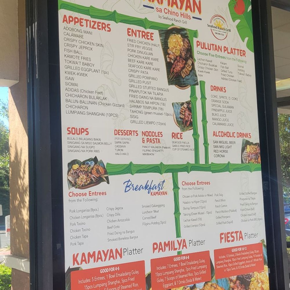 Seafood Ranch Grill - Filipino Near Me - Chino Hills, California