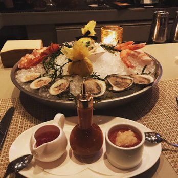 Mooo.... Beacon Hill - Seafood Sampler! - Steakhouses Near Me - Boston, Massachusetts