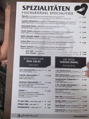 Menu photo 6 Fischerhäusl Innsbruck, 7