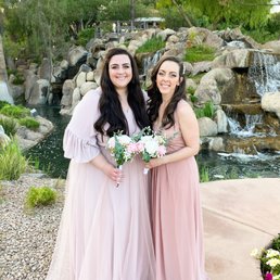 Helena created sleeves for my dress from scratch!