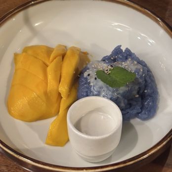 Ben Thai Cafe - Mango + Sweet Sticky Rice - Thai Near Me - San Francisco, California