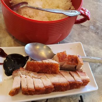 Sinh Sinh - Roasted pork with rice - Chinese Near Me - Houston, Texas Sinh Sinh - Roasted pork with rice - Chinese Near Me - Houston, Texas