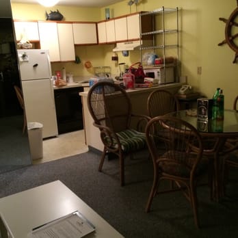 Atlantic Towers - Kitchen and living room area. - Condominiums Near Me - Carolina Beach, North Carolina Atlantic Towers - Kitchen and living room area. - Condominiums Near Me - Carolina Beach, North Carolina