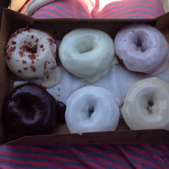 Duck Donuts - Maple bacon, lemon, strawberry, chocolate, vanilla, and maple - Donuts Near Me - Virginia Beach, Virginia