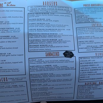The Local Press - Menu - Salad Near Me - Park, New York The Local Press - Menu - Salad Near Me - Park, New York