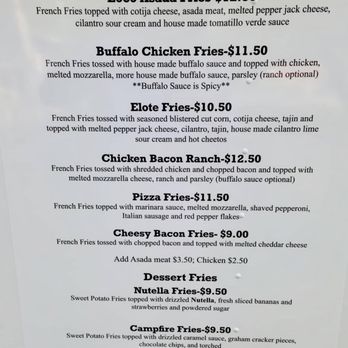 Big Fry - Menu - Food Trucks Near Me Big Fry - Menu - Food Trucks Near Me