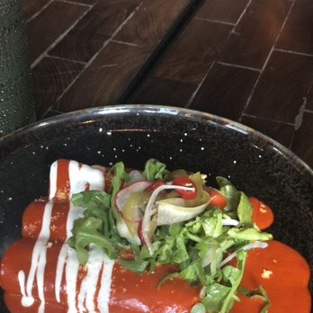 dLeña - Enchiladas. Stuffed with Maryland blue crab and shrimp. - Mexican Near Me - Washington, DC, District of Columbia dLeña - Enchiladas. Stuffed with Maryland blue crab and shrimp. - Mexican Near Me - Washington, DC, District of Columbia