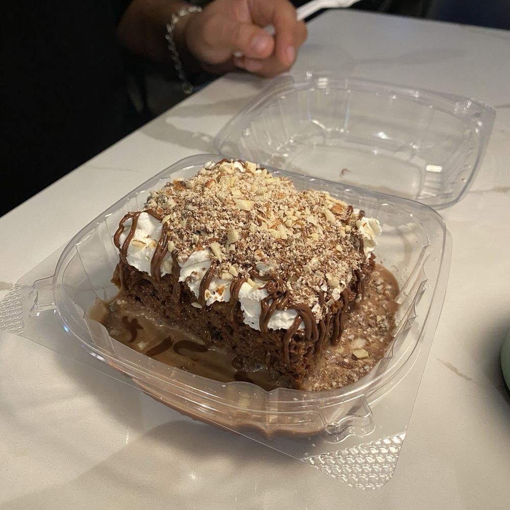 Luv'em Leches - Nutella tres leches slice - Desserts Near Me - Houston, Texas