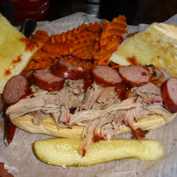 50 Taters - Triple Bypass sandwich from 50 Taters in Scottsboro, AL. - Barbeque Near Me - Scottsboro, Alabama 50 Taters - Triple Bypass sandwich from 50 Taters in Scottsboro, AL. - Barbeque Near Me - Scottsboro, Alabama
