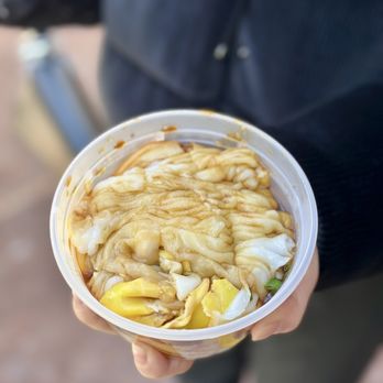 Cheong Fun Cart - Fresh Shrimp Rice Rolls (Small) + Egg - Food Stands Near Me - New York, New York Cheong Fun Cart - Fresh Shrimp Rice Rolls (Small) + Egg - Food Stands Near Me - New York, New York