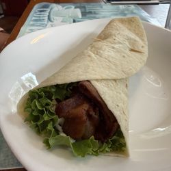 Bean Dock Cafe - Scallop bacon wrap