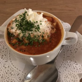 Steak- & Burgerrestaurant Feuerstein - Tomato soup - Steakhouses Near Me - Biberach, BW