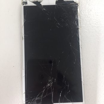 Phone Electrik - My screen prior to coming into Phone Electrik. Now my phone looks brand new! - Mobile Phone Repair Near Me - Torrance, California