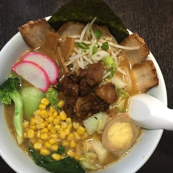 Gomen - Kakuni Deluxe - looks just like the photo on the menu, doesn't it? - Ramen Near Me - Stanton, California