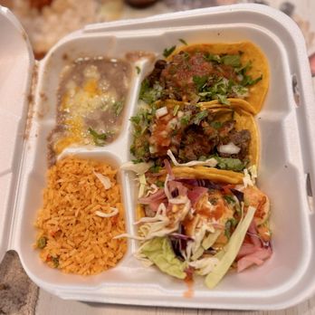 El Ranchero - 3 taco combo - Mexican Near Me - Rancho Cucamonga, California