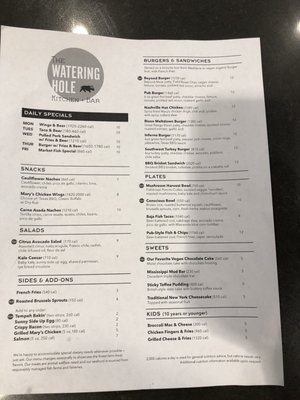 Menu photo 5 The Watering Hole Chandler, AZ Menu photo 5 The Watering Hole Chandler, AZ