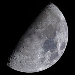 Westport Observatory - Photo of the moon captured through the 16" dome telescope