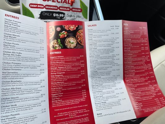 Menu photo 1 Milano's Pizzeria Restaurant Commack, NY Menu photo 1 Milano's Pizzeria Restaurant Commack, NY