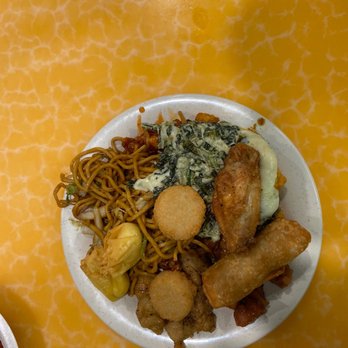 Ling Ling Chinese Buffet - a plate of food - Chinese Near Me - Geneva, New York