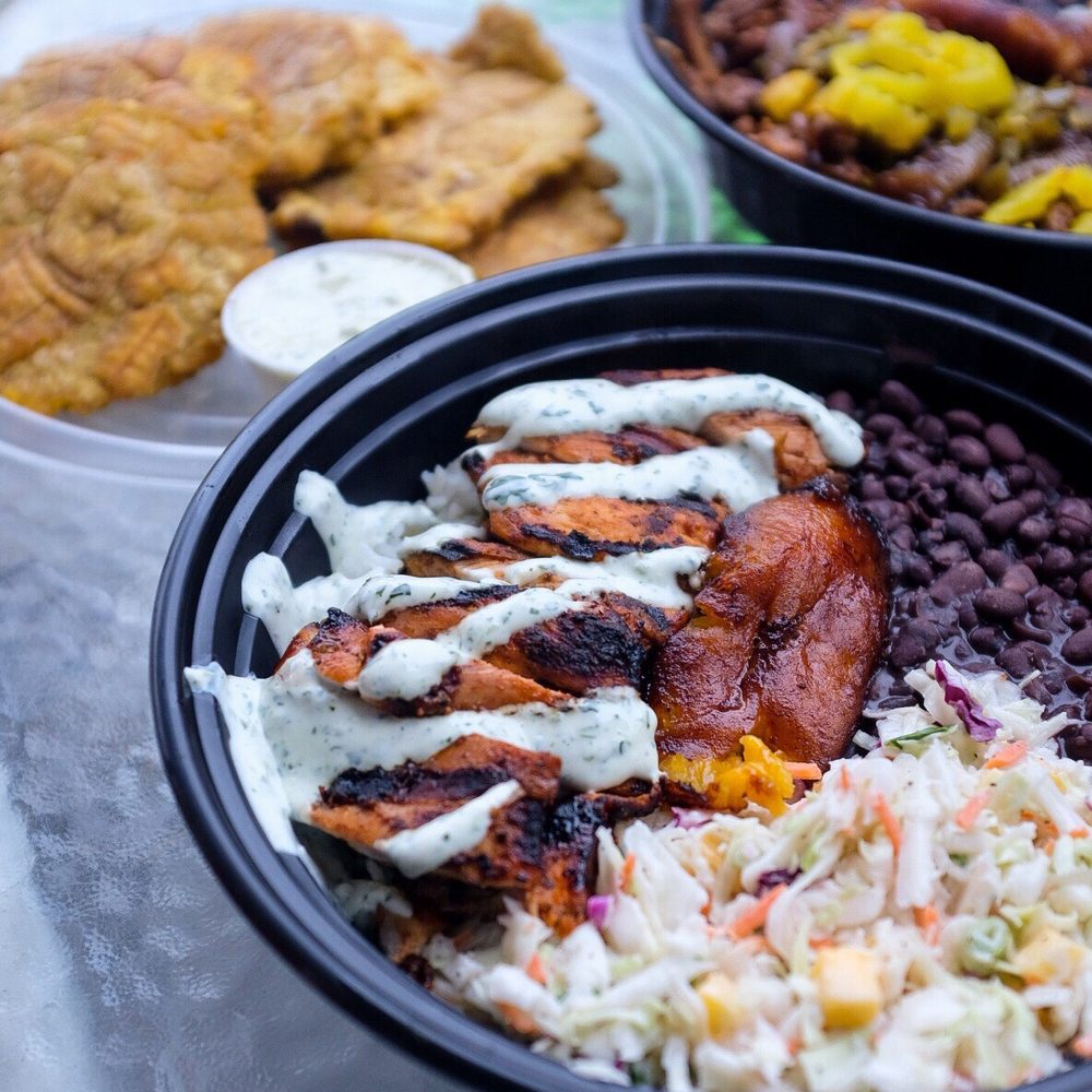 Bongos - Bucco Chicken Plate - Cuban Near Me - Seattle, Washington Bongos - Bucco Chicken Plate - Cuban Near Me - Seattle, Washington