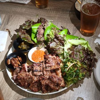 Zoomak Korean Tavern - Dwaeji galbi ssam $36 - Korean Near Me - Vancouver, British Columbia Zoomak Korean Tavern - Dwaeji galbi ssam $36 - Korean Near Me - Vancouver, British Columbia