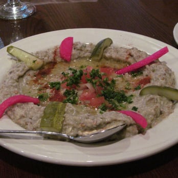 Casablanca - Baba Ghannoj, served with pita bread (not shown) - Middle Eastern Near Me - Milwaukee, Wisconsin Casablanca - Baba Ghannoj, served with pita bread (not shown) - Middle Eastern Near Me - Milwaukee, Wisconsin