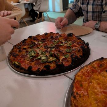 Nico's Charred Pies - Jalapeño pepperoni pie - Pizza Near Me - Copiague, New York