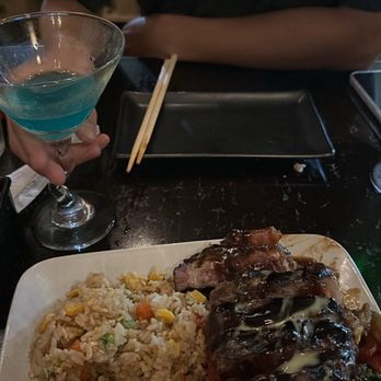 Sky Bar Steak and Sushi - 12 oz. Sumo NY Strip - Sushi Bars Near Me - Galveston, Texas Sky Bar Steak and Sushi - 12 oz. Sumo NY Strip - Sushi Bars Near Me - Galveston, Texas