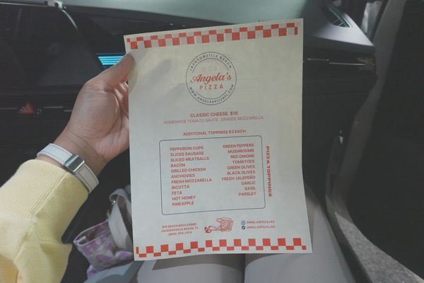 Menu photo 3 Angela’s Pizza Jacksonville Beach, FL Menu photo 3 Angela’s Pizza Jacksonville Beach, FL